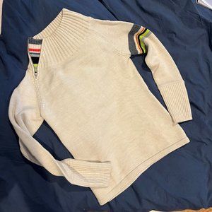 Smartwool mock neck sweater, size small